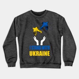 I Stand with Ukraine Crewneck Sweatshirt